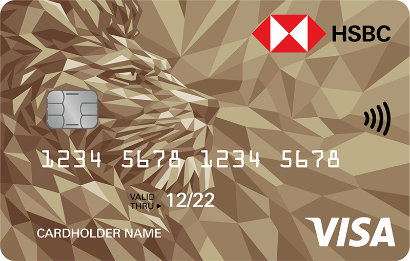 بطاقة Visa Gold الائتمانية Gold بنك Hsbc مصر