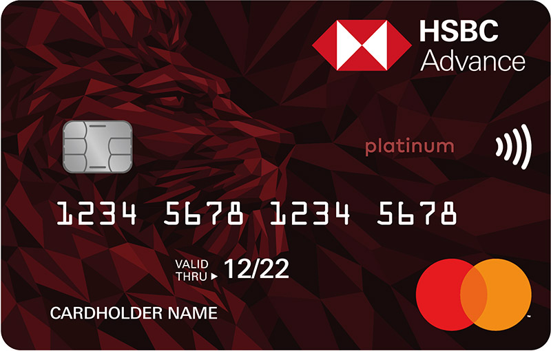Advance Credit Card  Apply For An Advance Card - HSBC EG