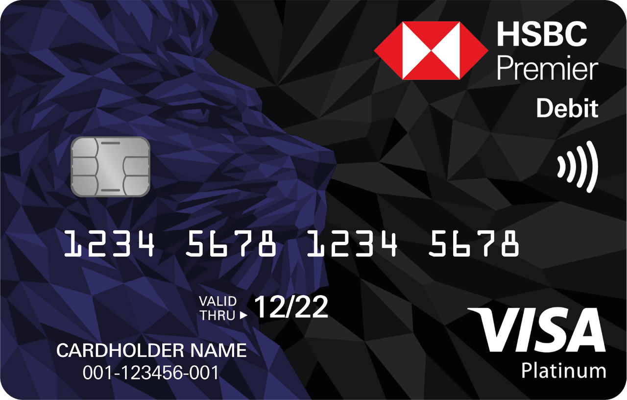 Дебетовая карта г. Карта visa Platinum. Visa Platinum Premier. HSBC Card. HSBC Debit Card.