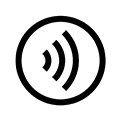 Contactless logo